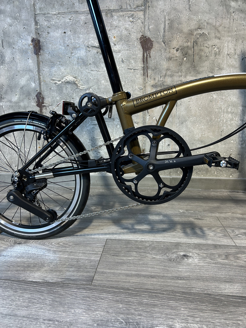 Brompton P-line Urban M4L Bronze Metalic