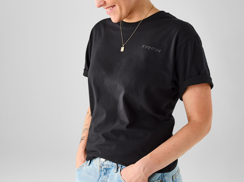 T-shirt monochromatyczny Trek