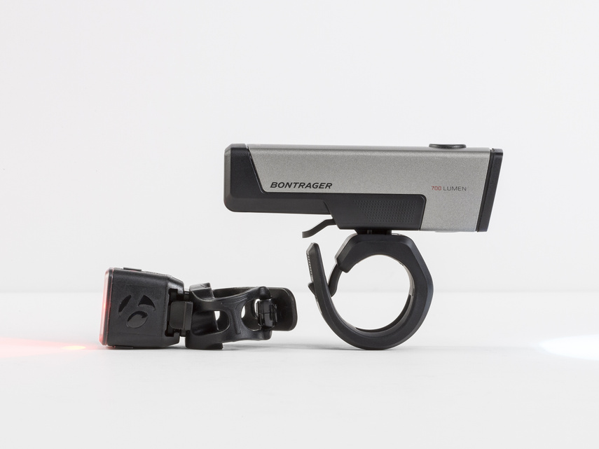 Zestaw lampek rowerowych Bontrager Ion Comp R/Flare R City
