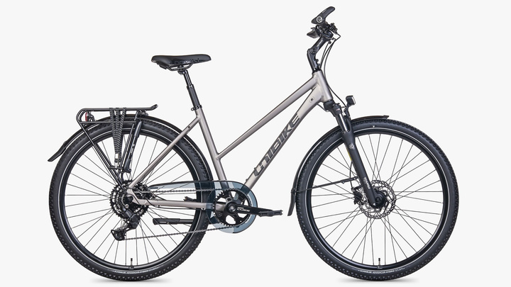 Rower Unibike EXPLORER damski GRAFITOWY