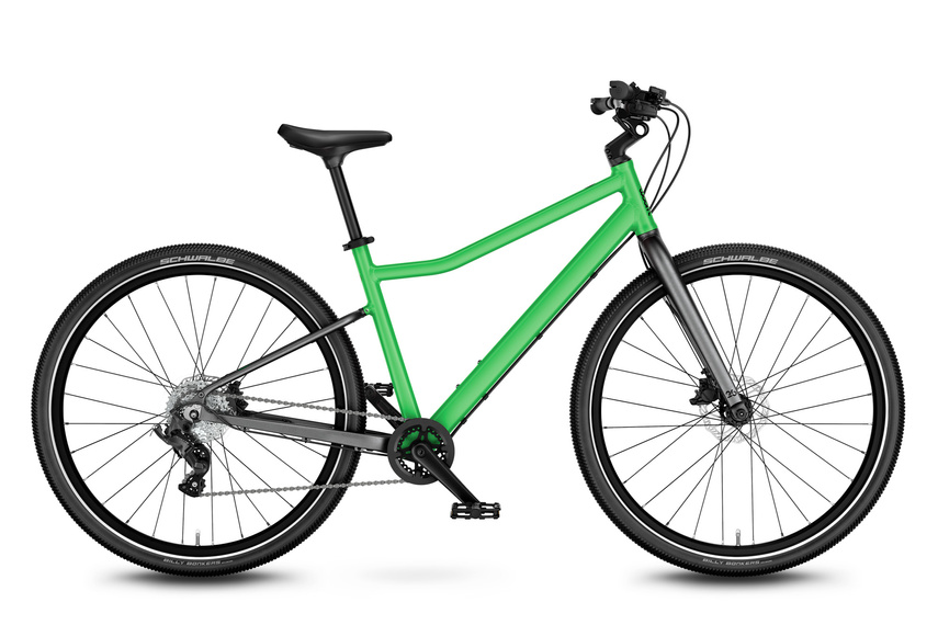 Rower 2025 woom EXPLORE 6 jungle green