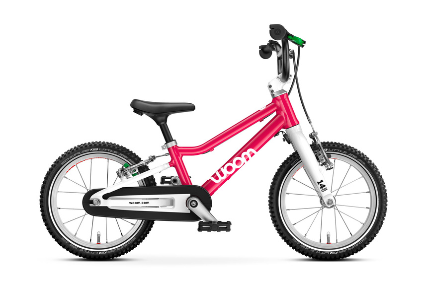 Rower 2025 woom GO 2 hot pink