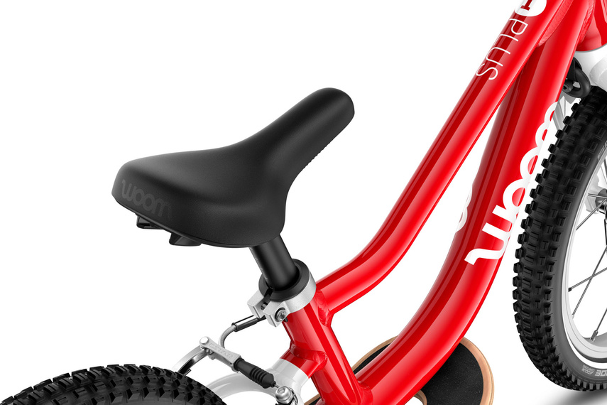 Rower 2025 dziecięcy woom 1 Plus red