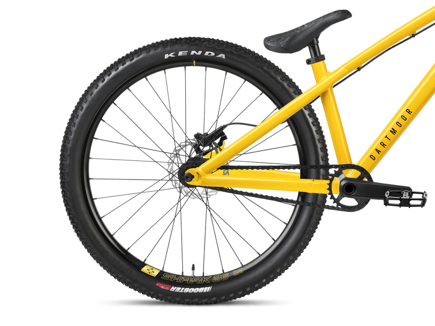 Rower Dartmoor Gamer 26, koła 26", Lemon Drop (ciemnożółty połysk)