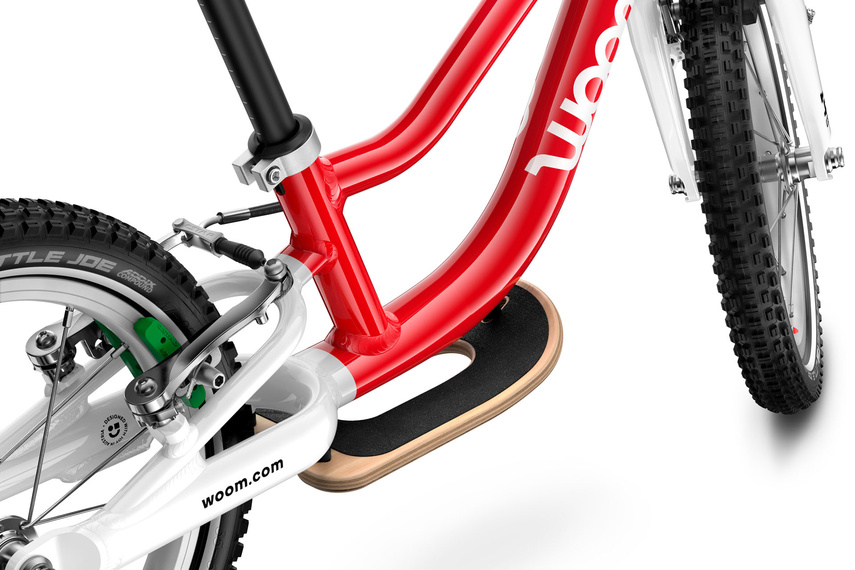 Rower 2025 dziecięcy woom 1 Plus red