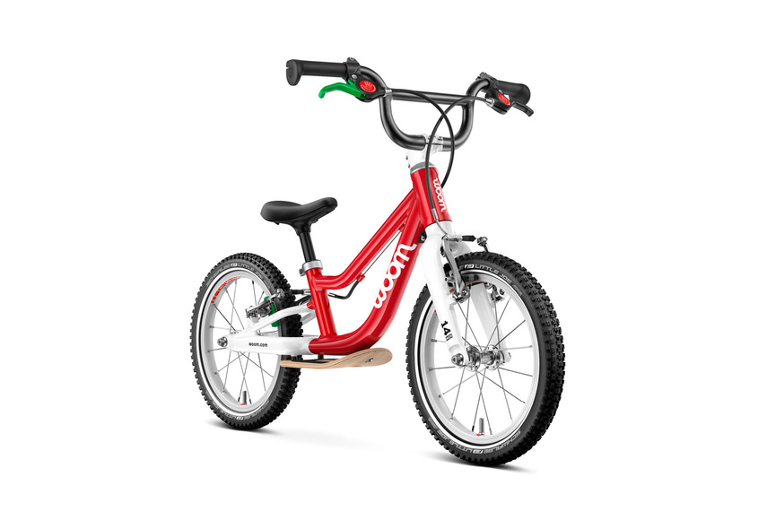 Rower 2025 dziecięcy woom 1 Plus red
