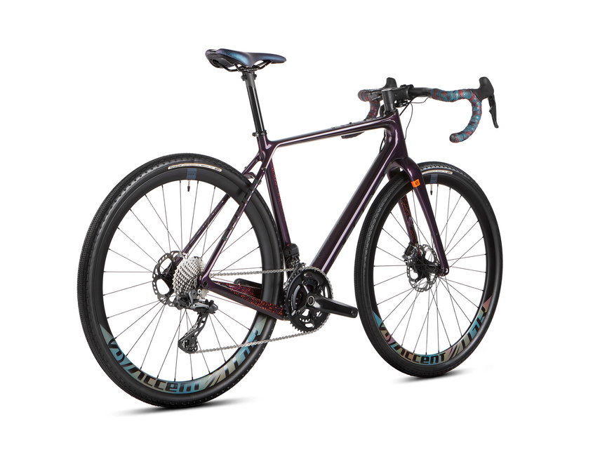 Rower gravel ACCENT FREAK CARBON GRX Di2 ultraviolet