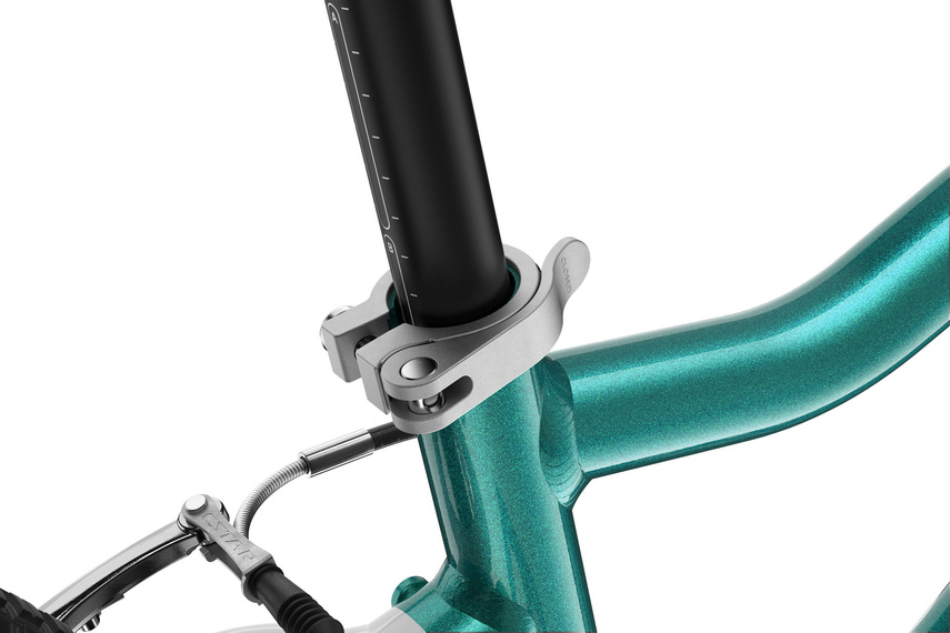 Rowerek 2025 woom 3 AUTOMAGIC metallic turquoise