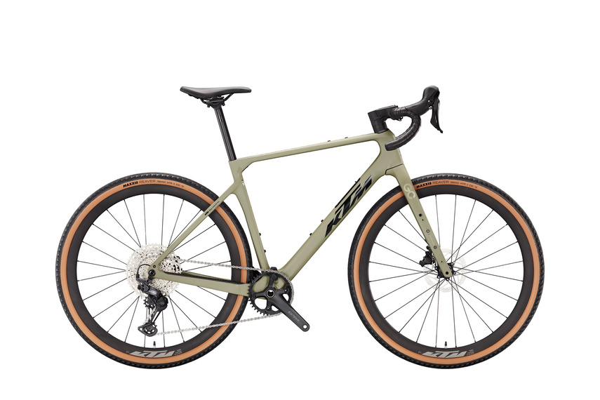 Rower KTM GRAVELATOR ELITE   CARGO GREEN MATT