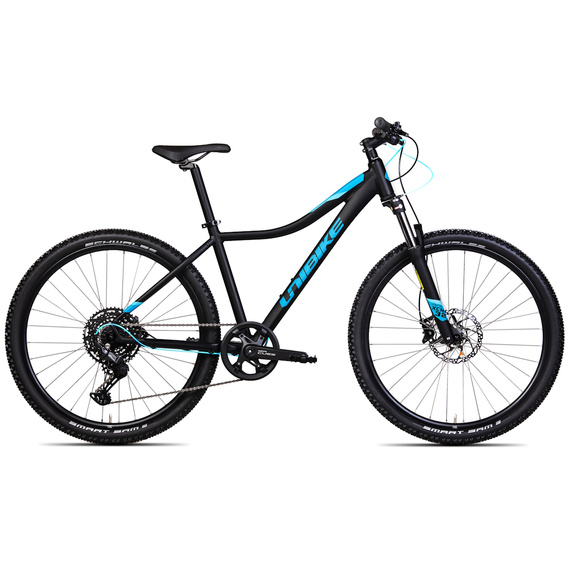 Rower UNIBIKE FUSION LADY 27,5" CZARNO-TURKUSOWY