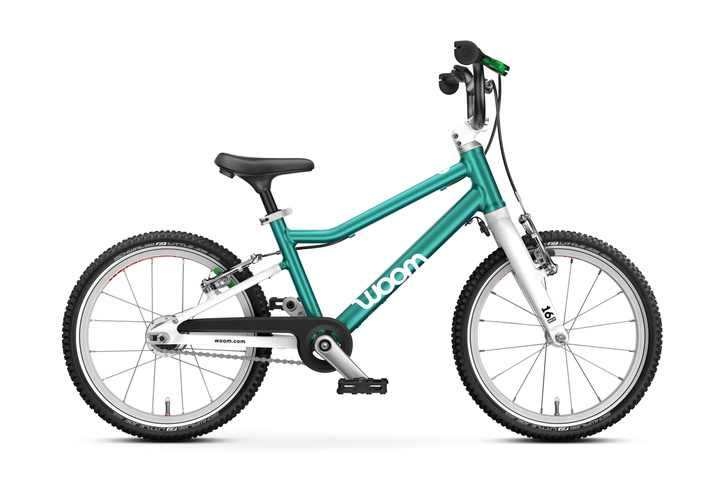 Rowerek 2025 woom 3 AUTOMAGIC metallic turquoise
