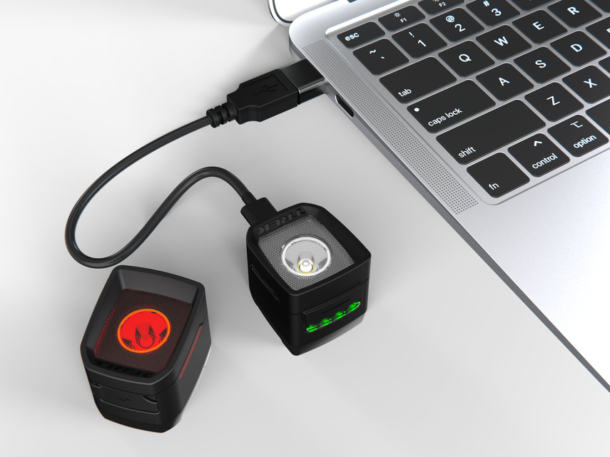 Zestaw lampek rowerowych Trek Ion 100 R/Flare R City