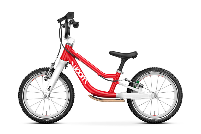 Rower 2025 dziecięcy woom 1 Plus red