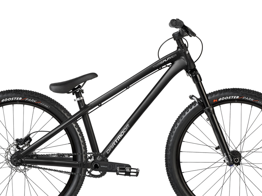 Rower Dartmoor Two6Player Evo, koła 26", Midnight Black (czarny mat z lustrzanymi naklejkami)