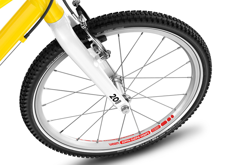 (new) Rower woom GO 4 vibrant yellow