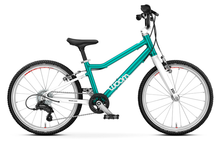 Rowerek 2025 woom GO 4 metallic turquoise