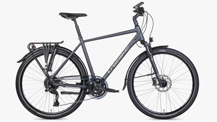 Rower Unibike ATLANTIS Męski SZARY