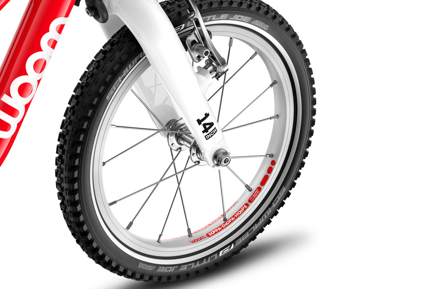 Rower 2025 dziecięcy woom 1 Plus red