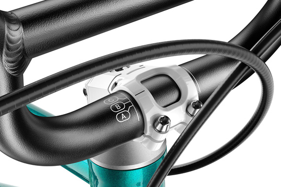 Rowerek 2025 woom GO 4 metallic turquoise