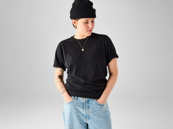 T-shirt monochromatyczny Trek