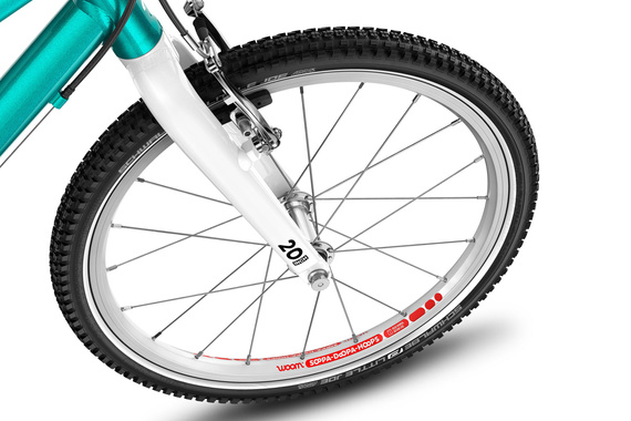 Rowerek 2025 woom GO 4 metallic turquoise