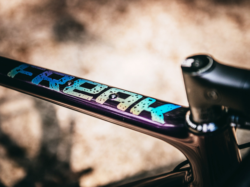 Rower gravel ACCENT FREAK CARBON GRX Di2 ultraviolet
