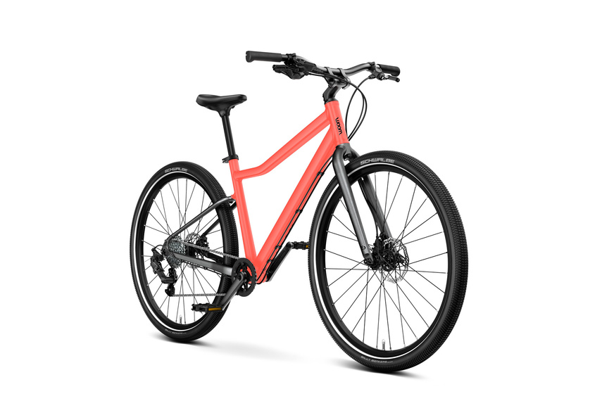 Rower 2025 woom EXPLORE 6 neon coral