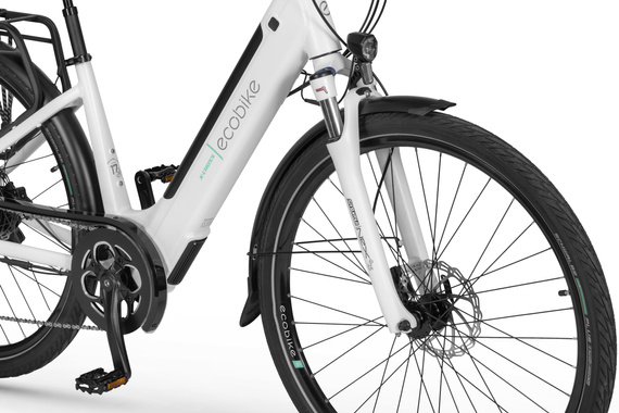 Rower Elektryczny ECOBIKE X-Cross White  17,5 Ah 36V LG