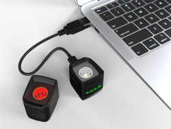 Zestaw lampek rowerowych Trek Ion 100 R/Flare R City