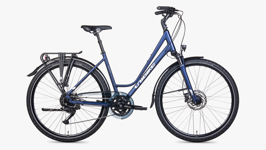 Rower Unibike VOYAGER damski GRANATOWY