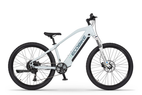 Rower Elektryczny ECOBIKE SX YOUTH WHITE 26"   13Ah , 36V