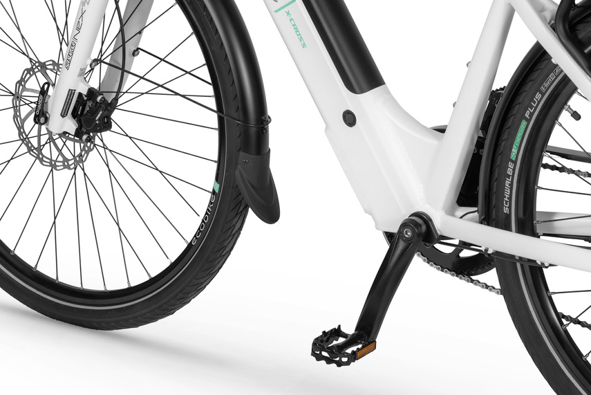 Rower Elektryczny ECOBIKE X-Cross White  14,5 Ah 36V Greenway