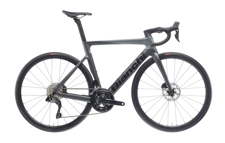 Rower BIANCHI  OLTRE 105 DI2  12  YTB37 ZL –Grey / Black – Full Matt