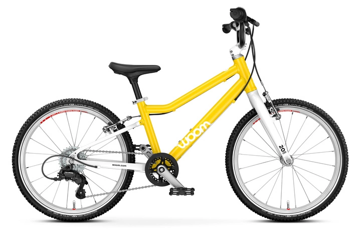 Rowerek 2025 woom GO 4 vibrant yellow