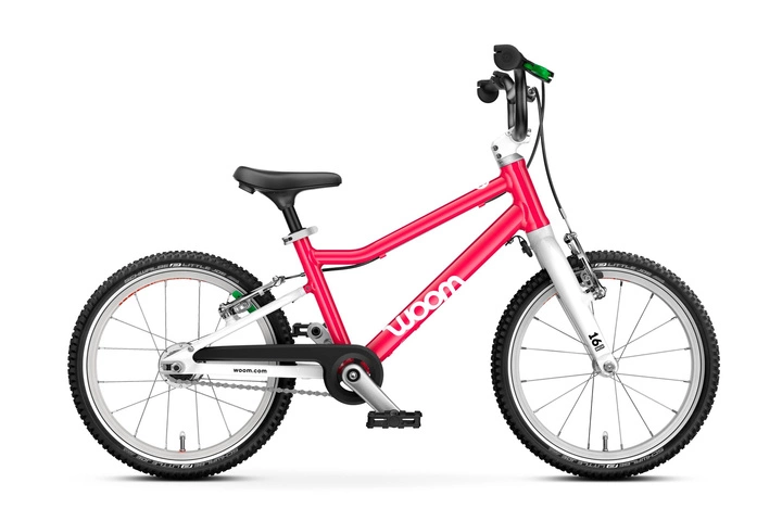 Rowerek 2025 woom 3 AUTOMAGIC hot pink