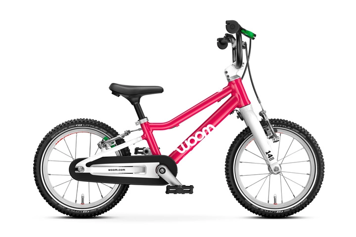 Rower 2025 woom GO 2 hot pink